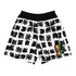 Scribble Patch Graphic Men's Recycled Athletic Shorts