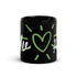 Luv Black Glossy Mug