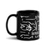 Be the Art Black Glossy Mug