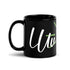 Luv Black Glossy Mug