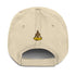 Yahvah Tan Distressed Hat