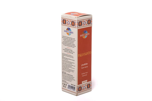 Sacred Elements Palo Santo Space Reset Room Spray 100ml with product packaging