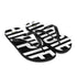 BOUGIE HIPPIE WHITE LETTERS Flip-Flops