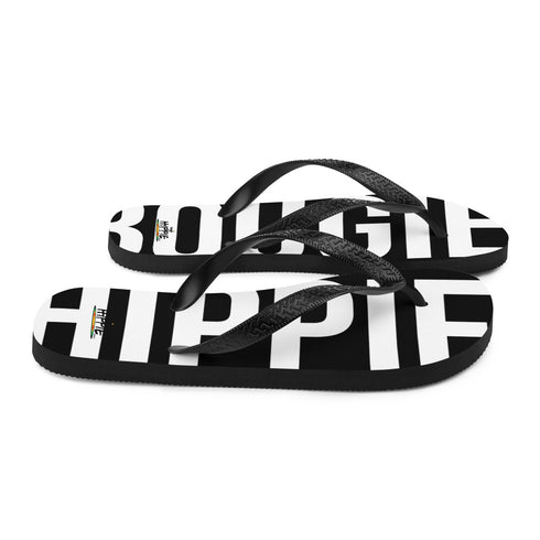 BOUGIE HIPPIE WHITE LETTERS Flip-Flops