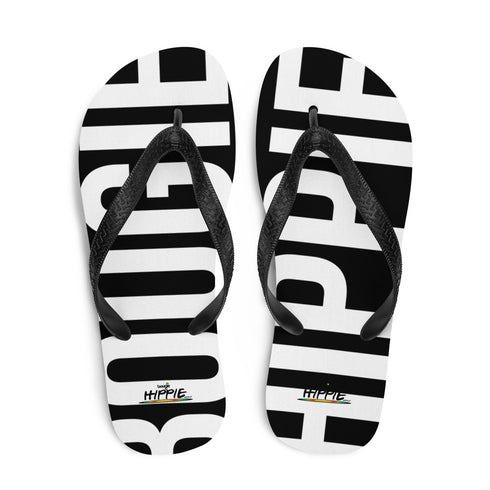 BOUGIE HIPPIE WHITE LETTERS Flip-Flops