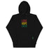 Love Hope Faith Black Color Unisex Hoodie
