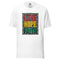 Love Hope Faith Colors Unisex t-shirt