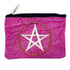 Retro Pink Cotton Embroidered Ash Pouch