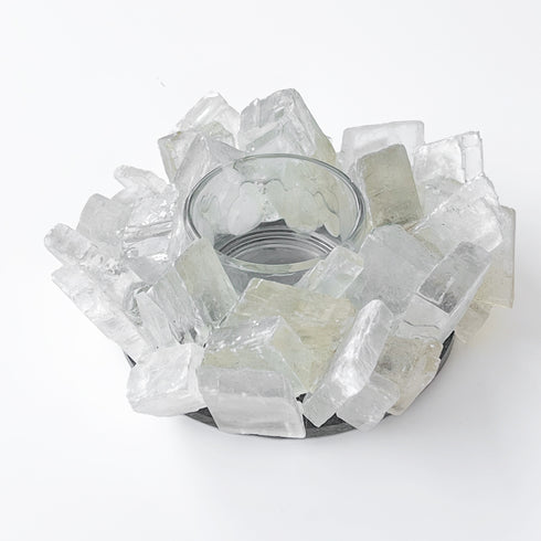 Selenite Sanctuary Candle Holder