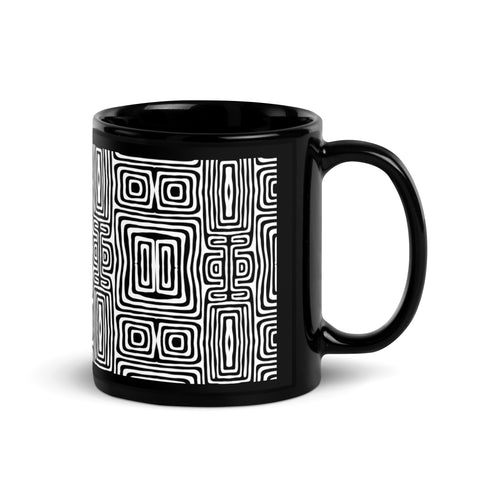YOGARD Black Glossy Mug