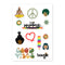 Bougie Hippie Sticker Sheet Combo 1