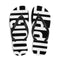 BOUGIE HIPPIE WHITE LETTERS Flip-Flops