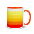 Sun Rise Mug Sun Set With Color Inside