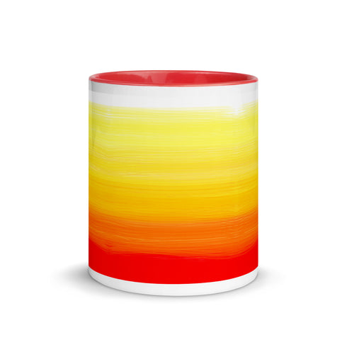 Sun Rise Mug Sun Set With Color Inside