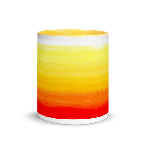 Sun Rise Mug Sun Set With Color Inside